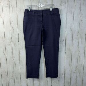 Ann Taylor LOFT Women's Navy Ankle Pants Original Ankle Size 6